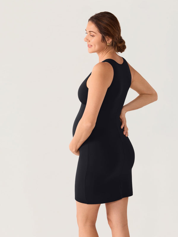 Crossover Maternity & Nursing Mini Dress