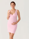 Crossover Maternity & Nursing Mini Dress