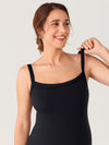 Maternity Cami Romper with Built-In Pads