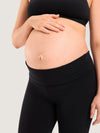 Cotton Foldover Maternity Flare Pants 30.5"