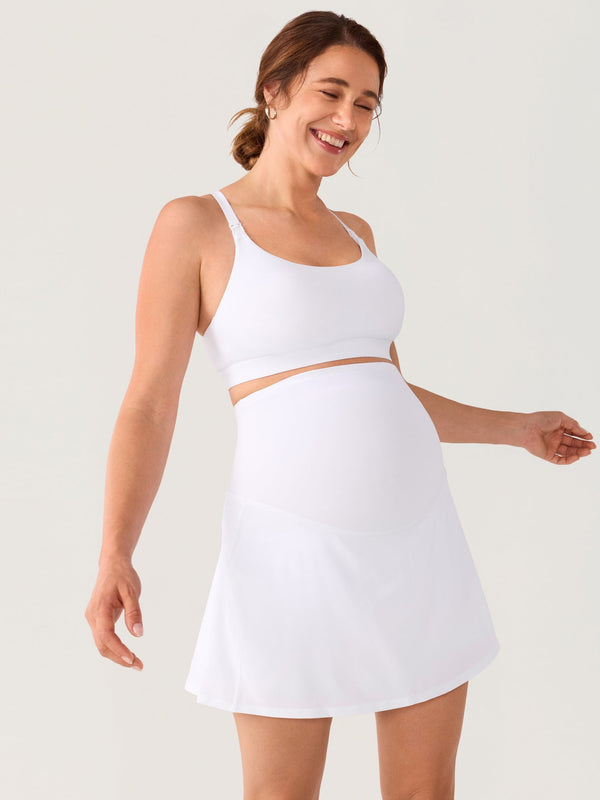 A-Line Maternity Tennis Skirt