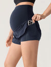 Maternity Dolphin Shorts with Inner Pockets